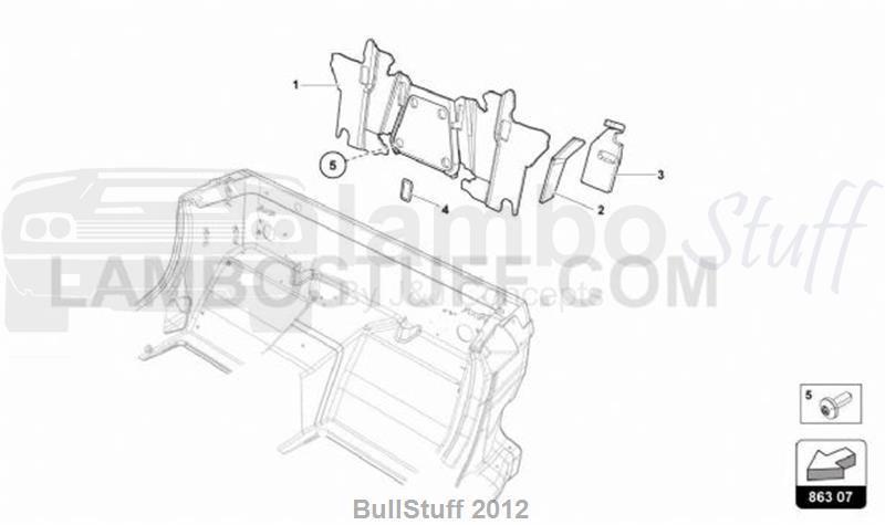 2016 Lamborghini AVENTADOR SV LP750-4 ROADSTER USA DAMPING (863.07.00)